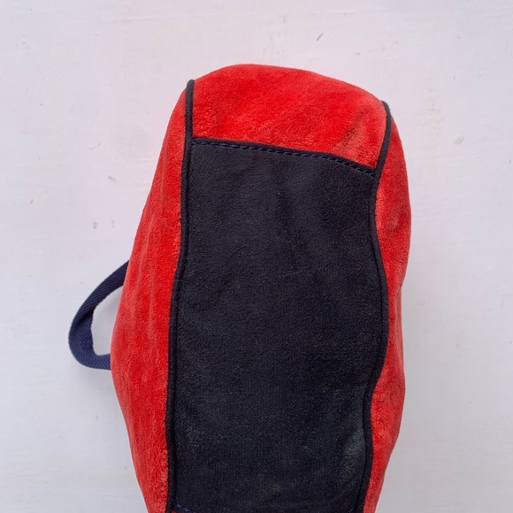 Juicy couture red velvet handbag - Picture 5 of 11